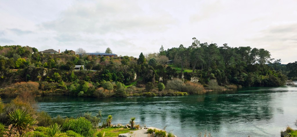 Huka falls randonnée