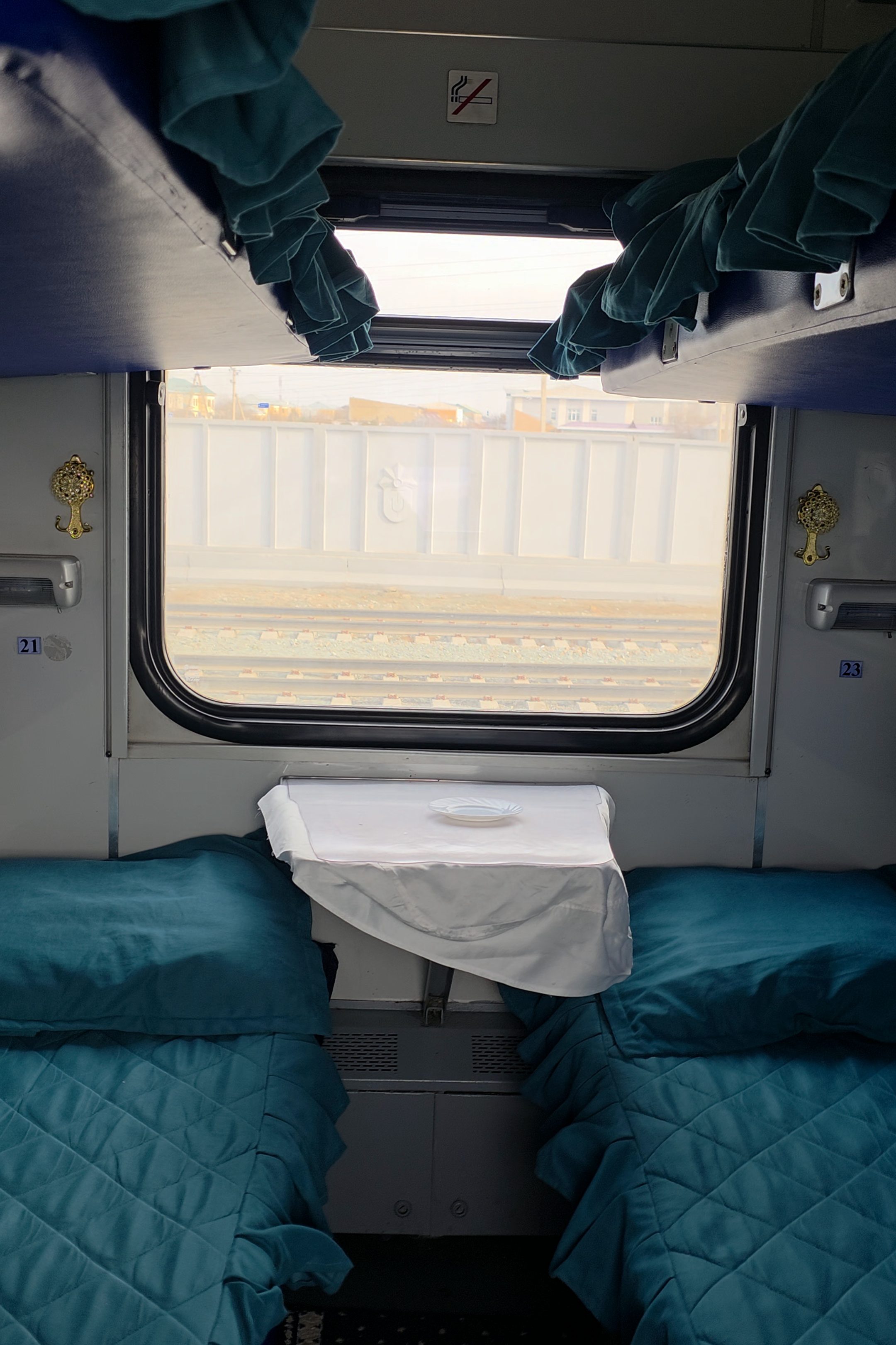 train de nuit Ouzbékistan