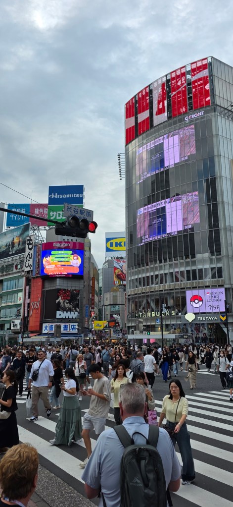 Shibuya crossings